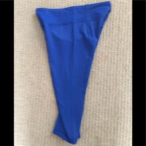 Blue under armor workout leggings